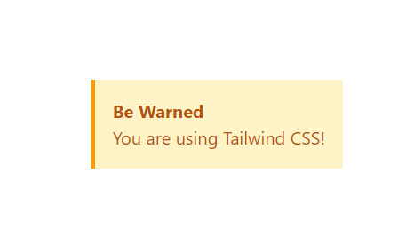 tailwind example